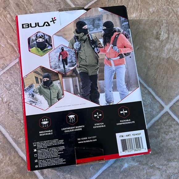 BULA Convertible Balaclava Black - Picture 4 of 4